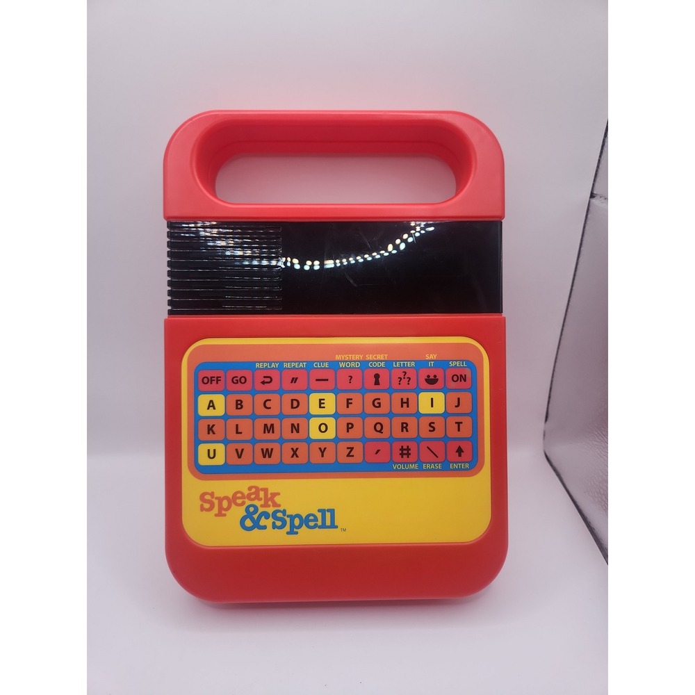 Speak & Spell Kahootz #09624 Learning retro-style educational game Tested Works